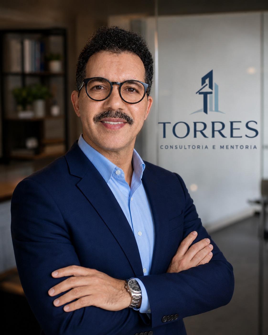 Lindomar Torres, criador do Método MARCA, ao lado da marca Cachaça Vale do Brejão